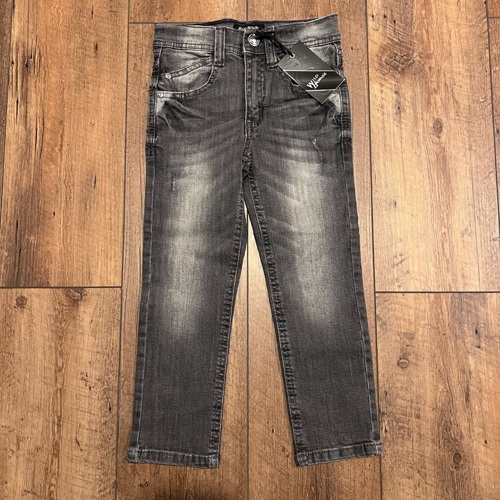 NWT Wild Horse Young Boy Jeans, size 5